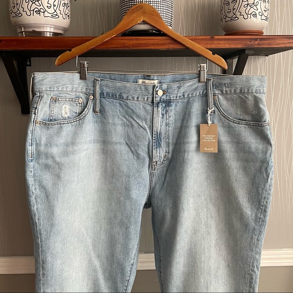 Madewell The Perfect Vintage Jean in Ellicott Wash Plus Size 37 / US 24 - Picture 3 of 13